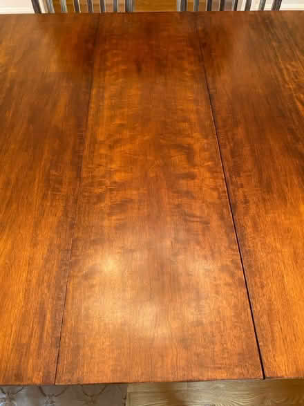 Photo of free Solid wood dining table + 6 chairs (McLean, VA) #4