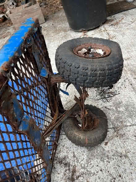 Photo of free Garden cart in rough condition (Arcata Sunnybrae) #3