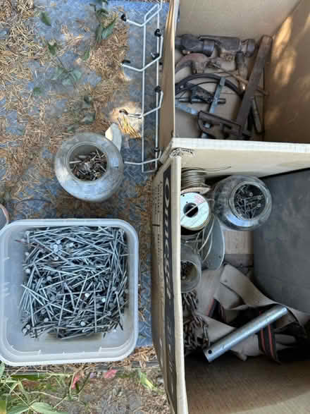 Photo of free Tools and nails etc (Downtown Sebastopol) #1
