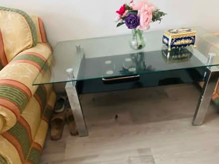 Photo of free Glass coffee table (Croydon) #3