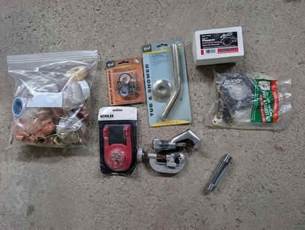 Photo of free misc plumbing materials (Hopewell Junction) #1