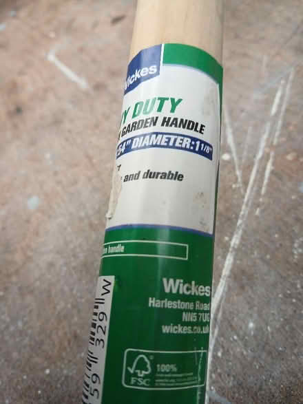 Photo of free Wooden garden handle (Spondon DE21) #2
