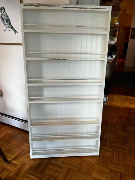 Photo of free Tall thin pantry shelf (Cambridgeport) #1