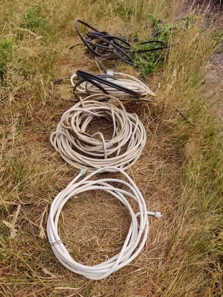 Photo of free TV / Coax cable and splitter (Abertillery NP13) #1