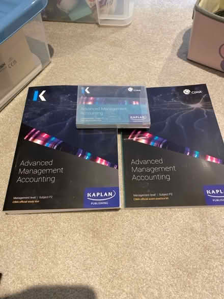Photo of free CIMA P2 Study Texts (ME13) #1