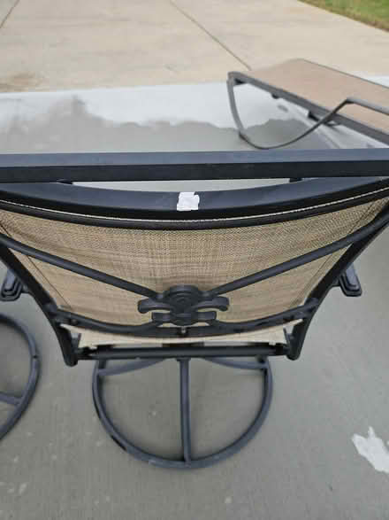 Photo of free Outdoor swivel chairs (Fishers) #3