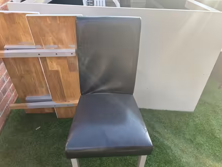 Photo of free Wooden dinning table and chairs (Blackley M9) #1