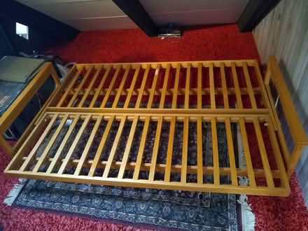 Photo of free Queen sized futon frame (Copake Falls NY) #2