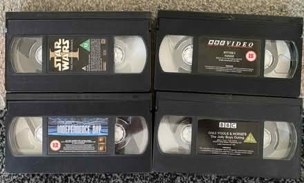 Photo of free Vhs tapes (Jennett's Park RG12) #1