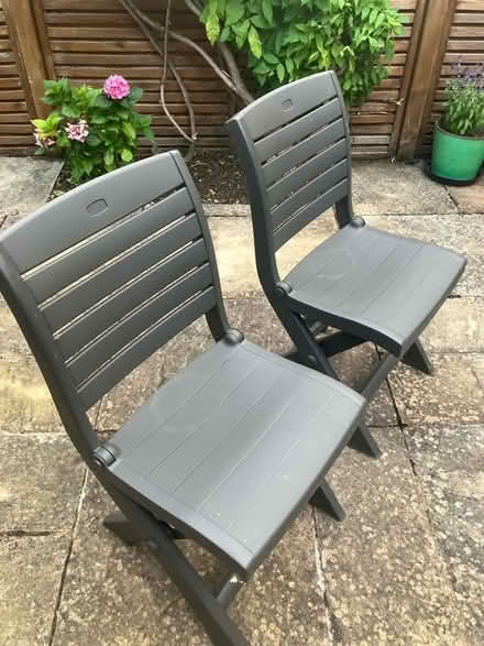 Photo of free Patio chairs (Teddington TW11) #2