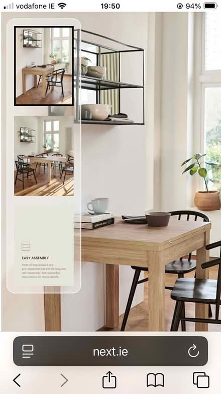 Photo of free Well used Next fold out table (D09) #1