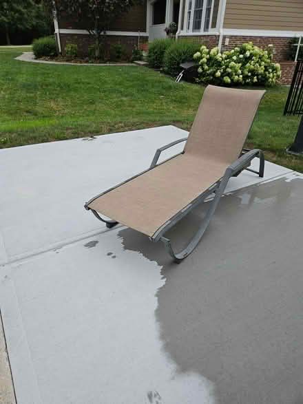 Photo of free Outdoor Lounge chair (Fishers) #1