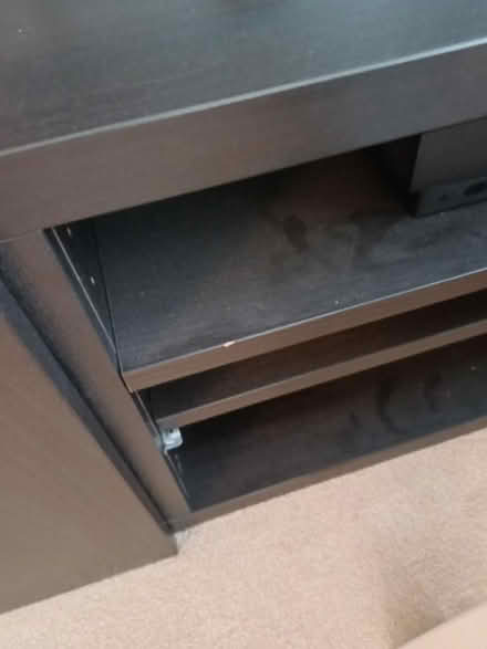 Photo of free Black tv stand (Woking GU22) #3