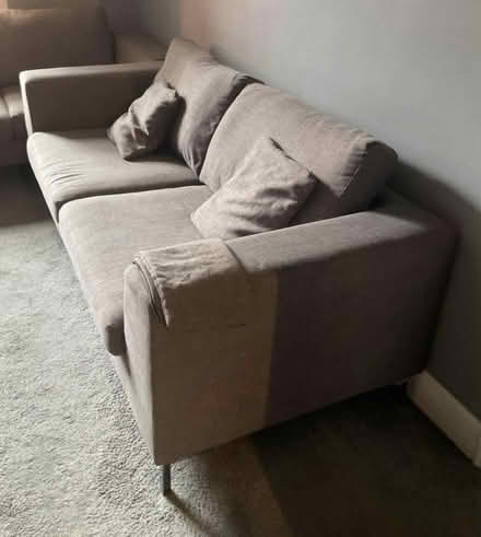 Photo of free Grey 3 seater sofa (New Brumby Dn16) #3