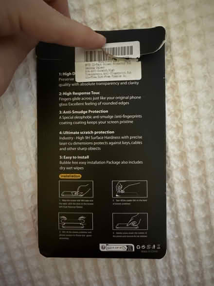 Photo of free Samsung Galaxy A14 Screen Protector (BL1 (Crompton way)) #3