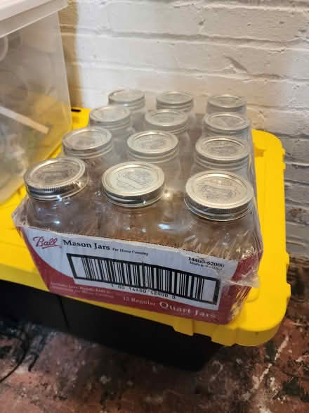 Photo of free Mason jars -- 12 quart (Hillcrest SE DC) #1