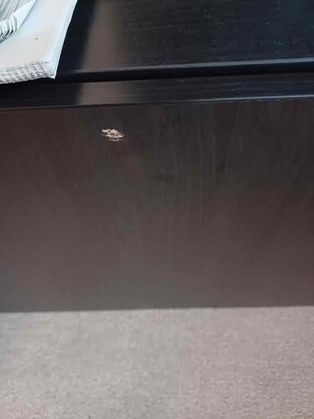 Photo of free Black tv stand (Woking GU22) #2