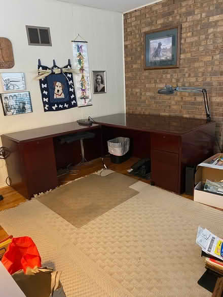 Photo of free Desk with left hand return (Near Hoover middle school) #1