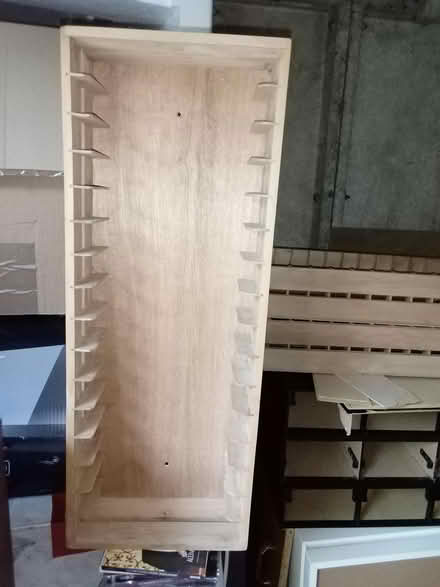 Photo of free 3 wooden VHS video storage racks (Tonbridge) #1