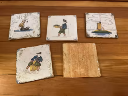 Photo of free vintage trivets, set of 4 (Brookline) #2