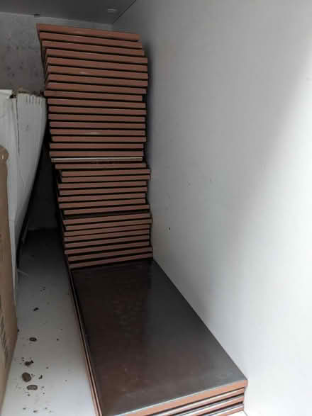 Photo of free Stack of grey-green tiles (BS31) #2