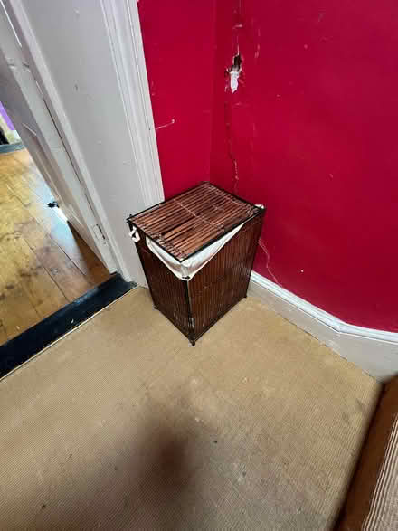 Photo of free Woven dirty clothes basket (Charleville Avenue Dublin) #1