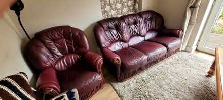 Photo of free Sofa and armchair (Park Grange S2) #2