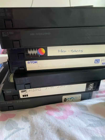 Photo of free VHS tapes recorded on (Jennett's Park RG12) #1
