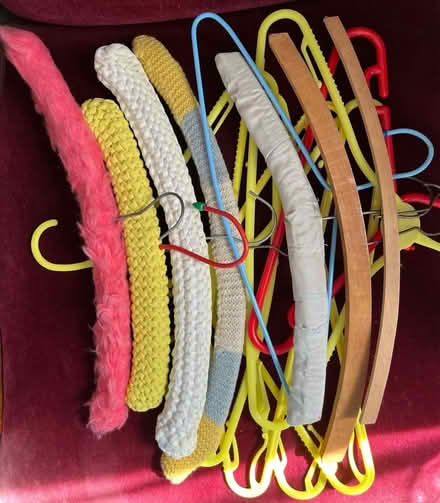Photo of free Vintage hangers (Dunbar EH42) #1
