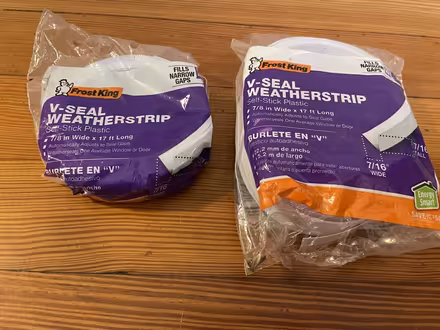 Photo of free weatherstripping (Brookline) #2