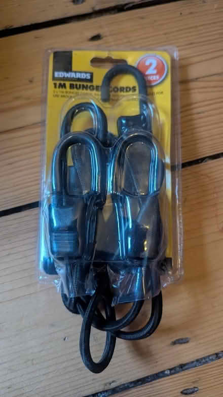 Photo of free Bungee cords, 2 x 1 m length (Balsall Heath B12) #1