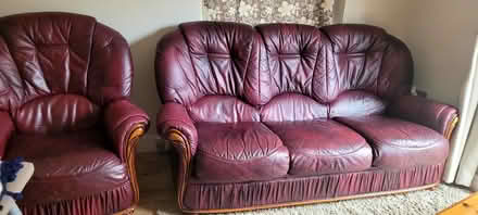 Photo of free Sofa and armchair (Park Grange S2) #3