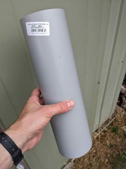 Photo of free 100mm round pipe for extractor/vent (BS31) #1