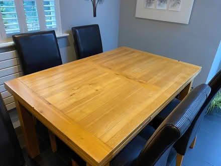 Photo of free Dining Table and Chairs (Lansdown) #2