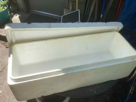 Photo of free Long styrofoam cooler (Northwest Seattle, phinney) #1