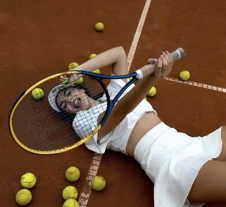 Photo of Squash racket and balls (Oldham OL9) #1