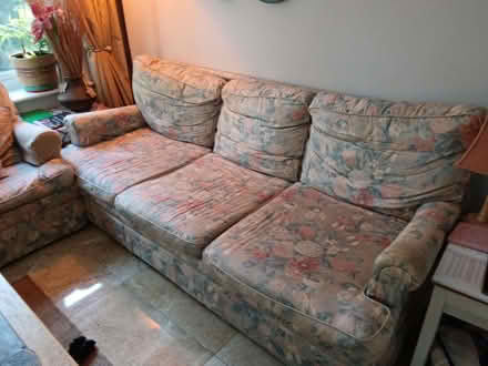 Photo of free Sofa & 2 armchairs (Wistaston CW2) #2