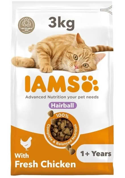 Photo of free Iams hairball cat food (Stratton Strawless NR10) #1