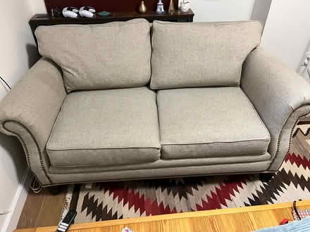 Photo of free Vintage two seater couch (Bushwick) #2