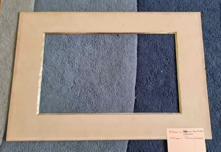 Photo of free Picture glass, mount and backing (Wilmslow SK9) #1
