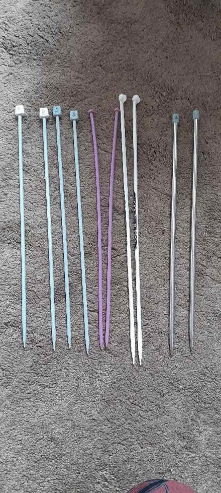 Photo of free Knitting needles, 6 pairs (Kings Heath B14) #1
