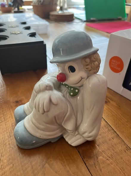 Photo of free ceramic clown figurine #2 (Springfield, Delco) #1
