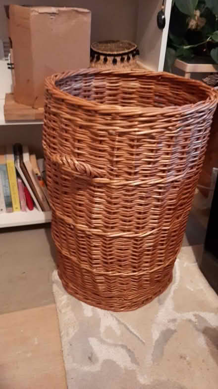 Photo of free Wicker linen basket (Carlton) #1