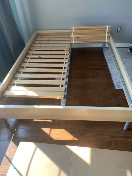 Photo of free IKEA double bed (Orléans) #2