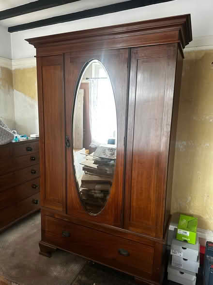 Photo of free Antique wardrobe (Fleetville AL1) #1