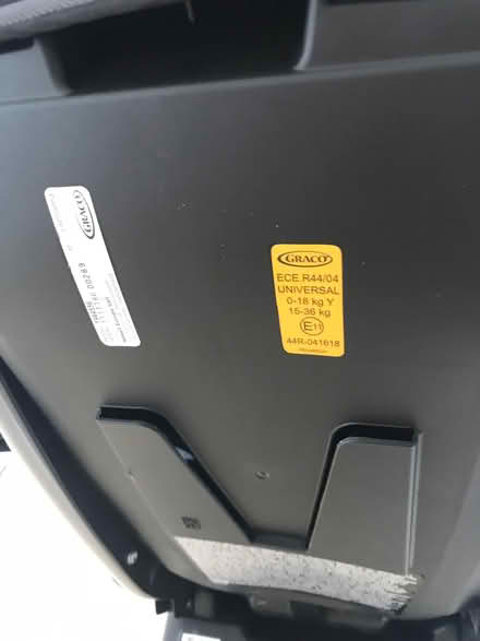 Photo of free Car seat (Birch CO2) #2