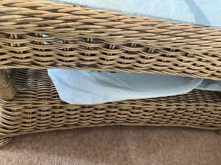 Photo of free Whicker/ glass topped coffee table/ box wall ornaments (Little Chester DE1) #4