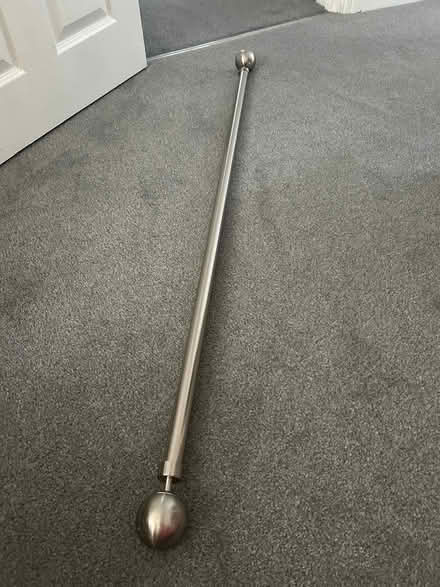 Photo of free Silver extendable curtain pole (ware SG12) #1