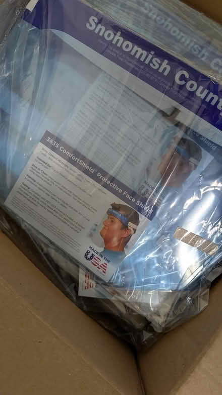 Photo of free Face Shields (Lynnwood) #1