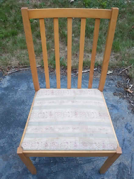 Photo of free wooden chair (between Saxonville and Rte. 30) #1